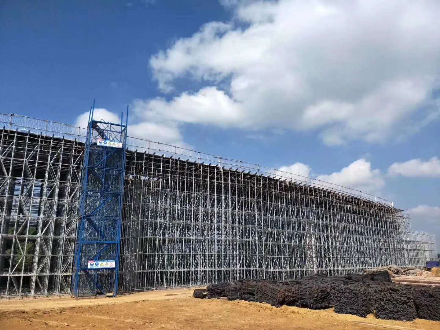盤扣腳手架搭建周期短，經(jīng)濟(jì)效益好！